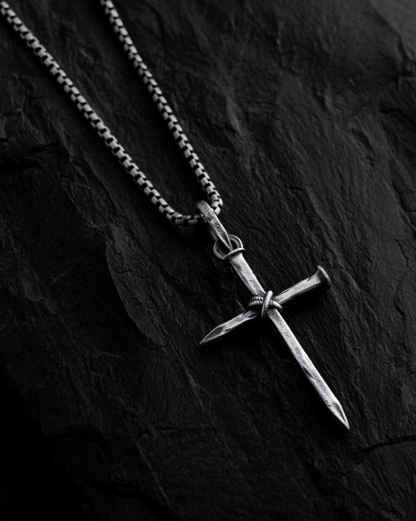 Srebrny krzyż TROGEN 2