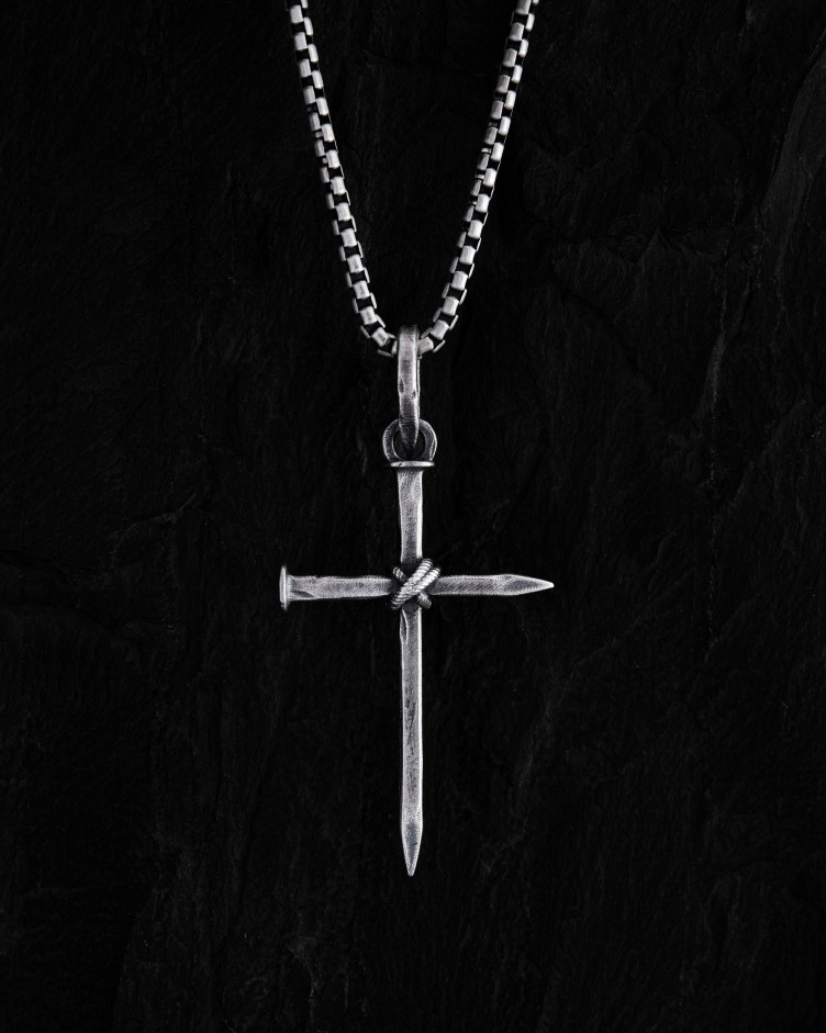 Srebrny krzyż TROGEN