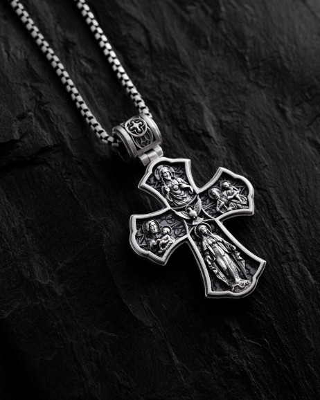 Srebrny krzyż FOUR WAY CROSS MEDALS 3