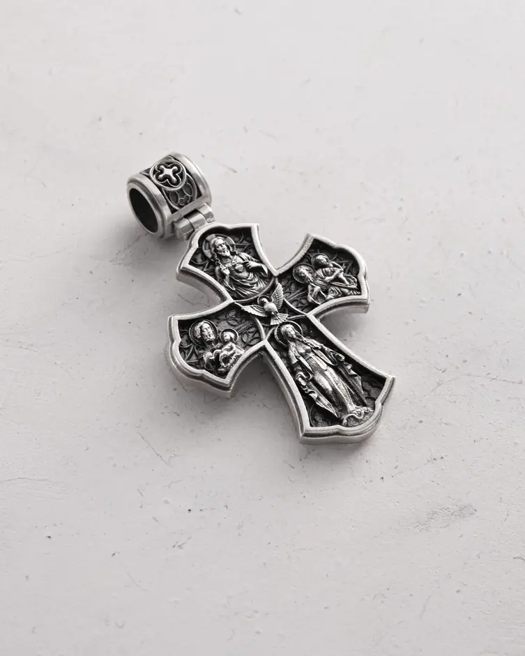 Srebrny krzyż FOUR WAY CROSS MEDALS 5