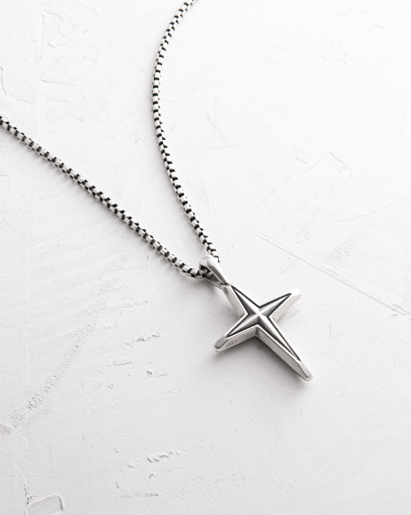 Srebrny krzyż CHEMIN 3