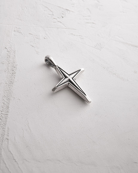 Srebrny krzyż CHEMIN 4