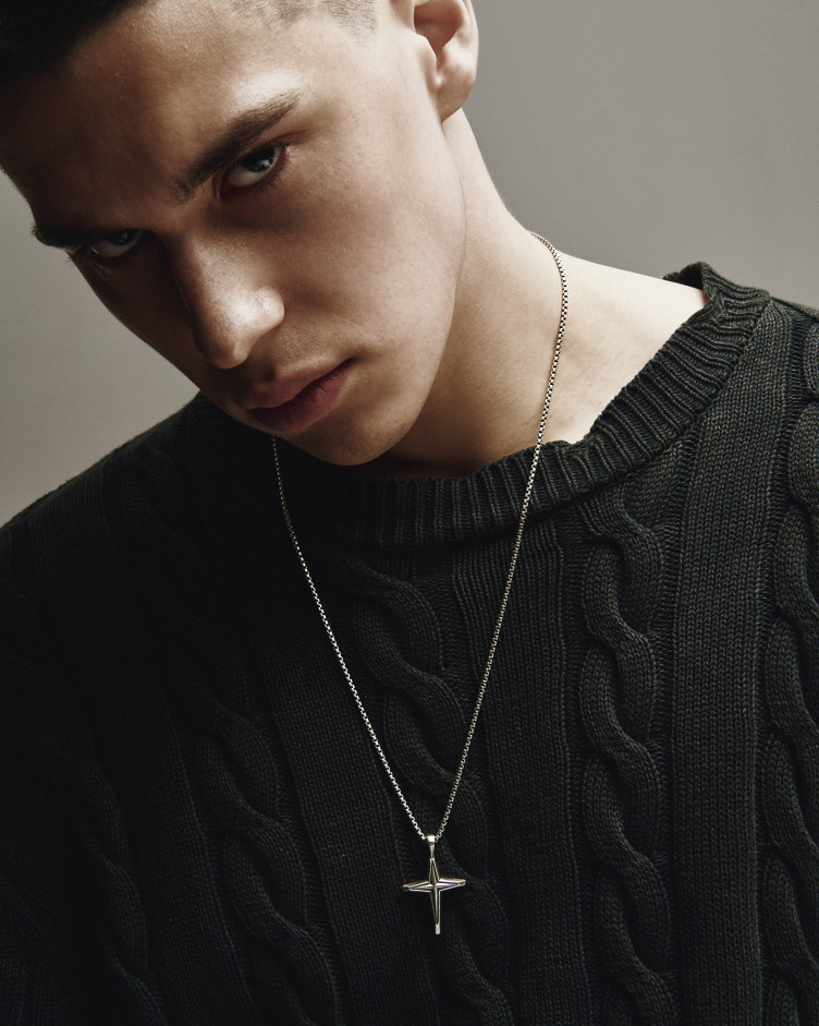 Srebrny krzyż CHEMIN 2