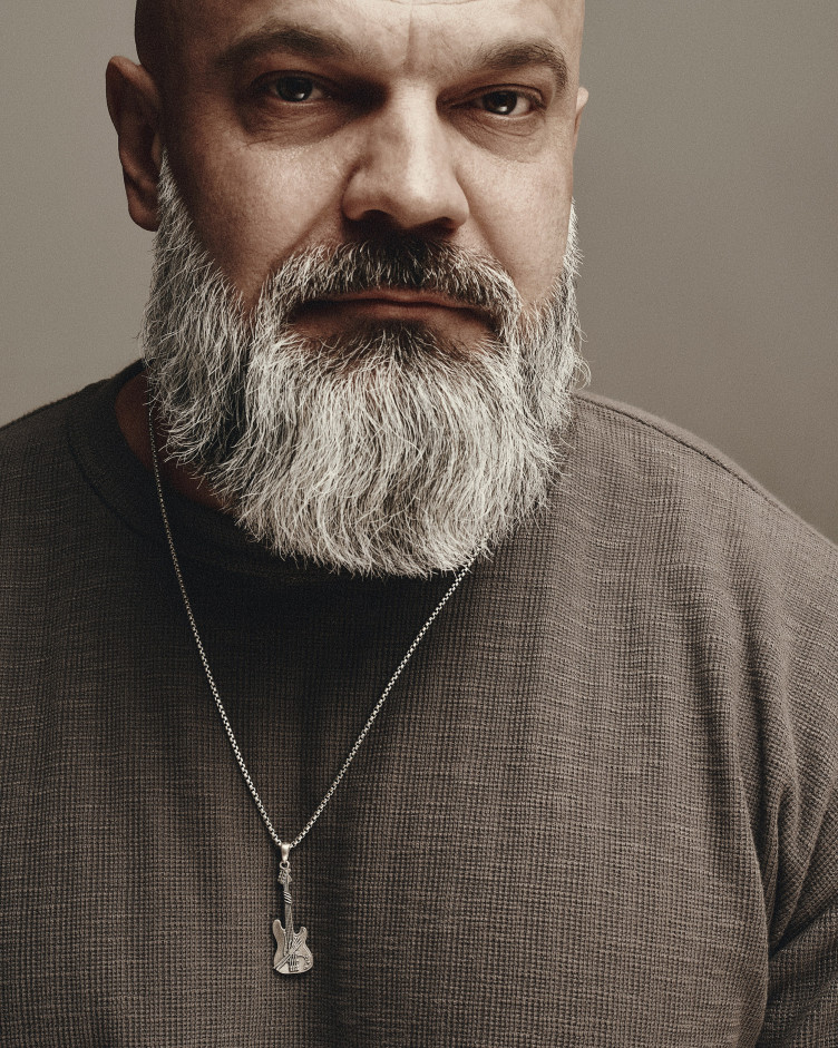 Srebrny wisiorek ROCK GUITAR 2