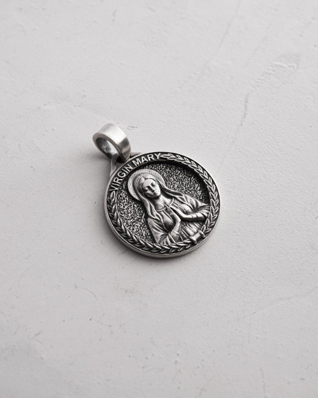 Srebrny wisiorek VIRGIN MARY 4