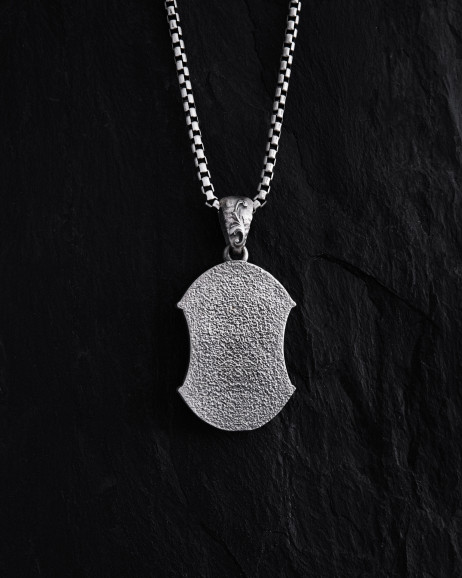 Srebrny wisiorek SMOK 2