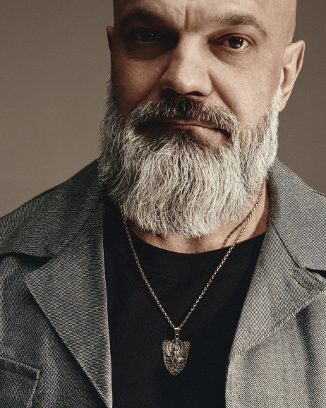 Wisiorek - tarcza ST. MICHAEL ARCHANGEL (żółte złoto) 2