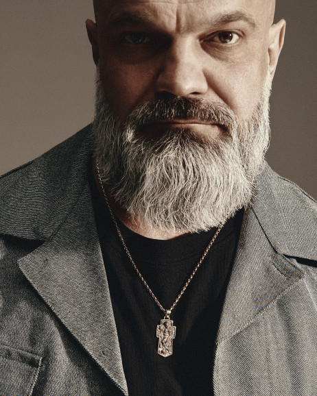 Krzyż ARCHANGEL MICHAEL (żółte złoto) 2