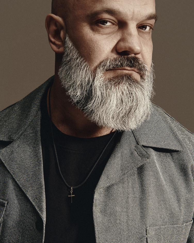 Krzyż GLAUBE (żółte złoto) 2