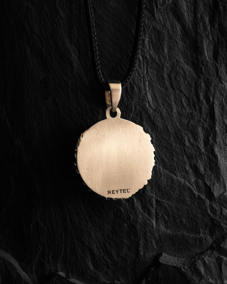 Wisiorek ANGEL AND DEMON (żółte złoto) 3