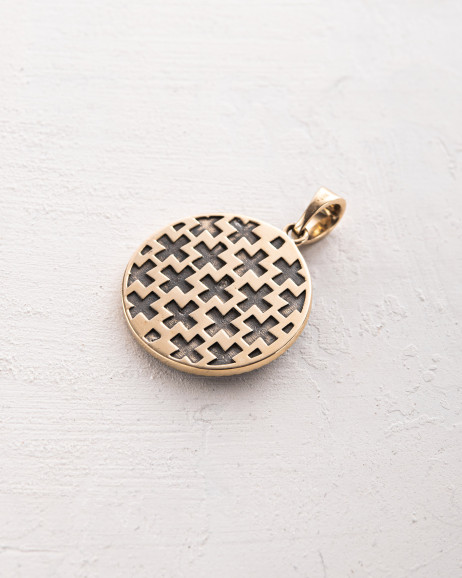 Wisiorek ŚWIĘTY JERZY (żółte złoto) 3