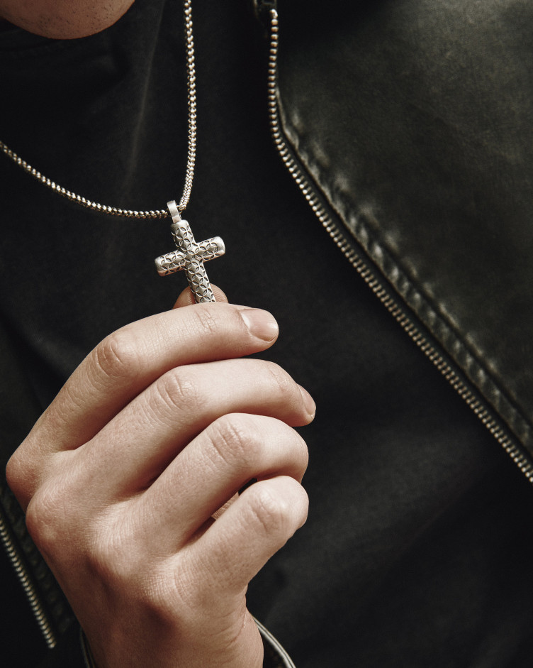 Srebrny krzyż BLEKKING 2