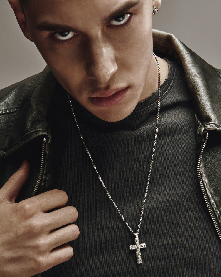 Srebrny krzyż BLEKKING 4