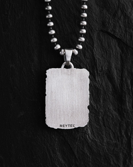 Srebrny wisiorek ADAM I EWA 3