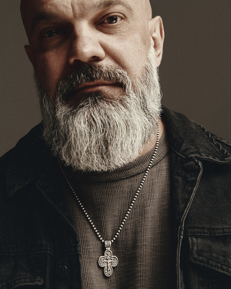 Srebrny krzyż MESJASZ. I.N.R.I. 2