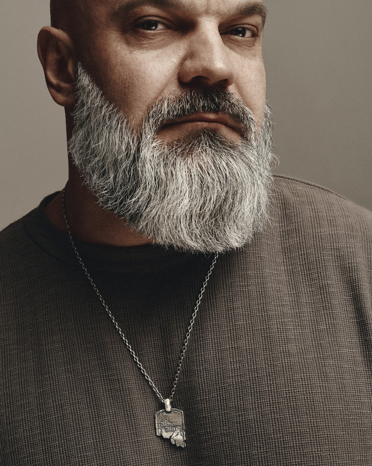 Srebrny wisiorek SCRIPTUM. MEMENTO MORI 2