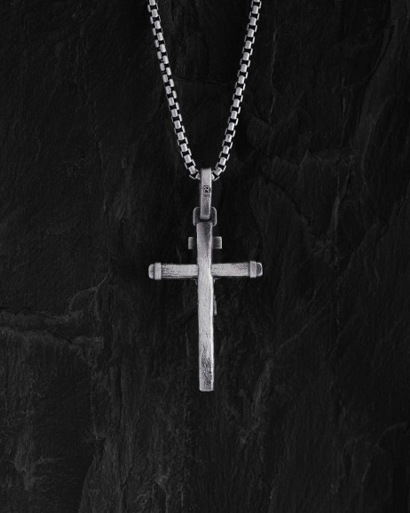 Srebrny krzyż CRUCIFIXION of JESUS. ІНЦІ 2