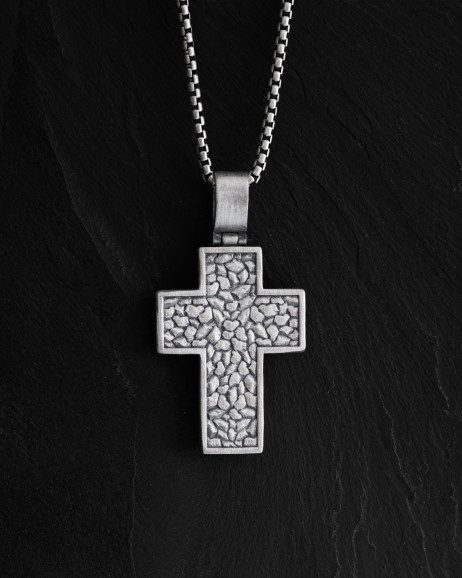 Srebrny krzyż ARCHANGEL MICHAEL 3