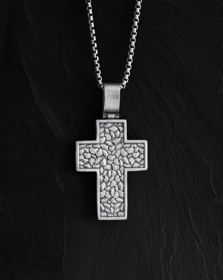 Srebrny krzyż ARCHANGEL MICHAEL 3