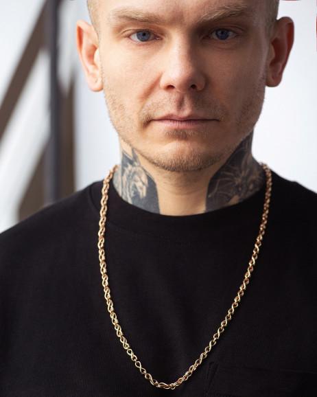 Łańcuszek CHRONOS (złoto czerwone) 2