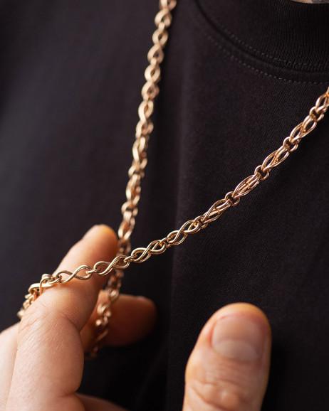 Łańcuszek CHRONOS (złoto czerwone) 4