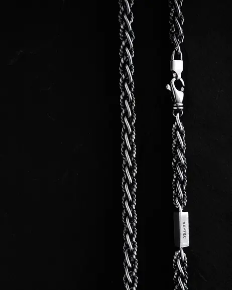 Srebrny łańcuszek SPIKE