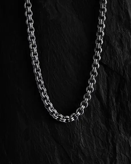 Srebrny łańcuszek MARINE ROPE 3