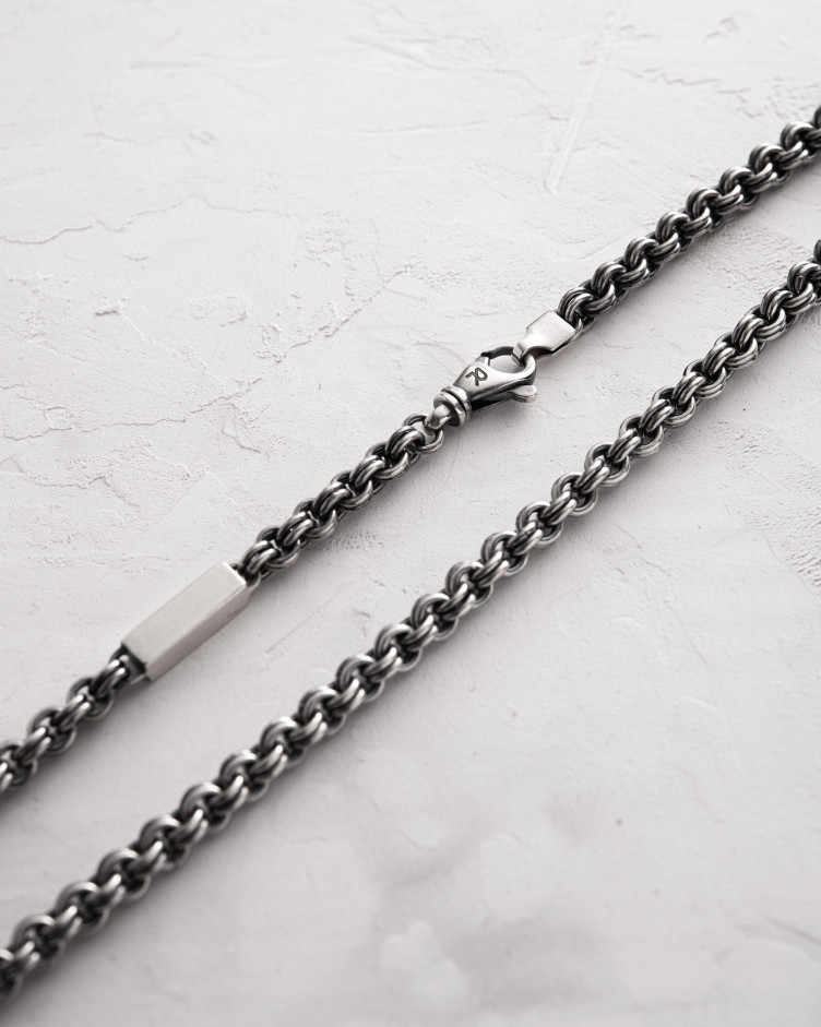 Srebrny łańcuszek MARINE ROPE 7