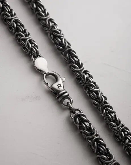 Srebrny łańcuszek MOORING ROPE 3