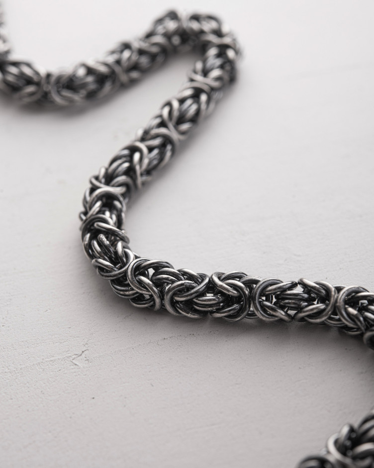 Srebrny łańcuszek MOORING ROPE 5