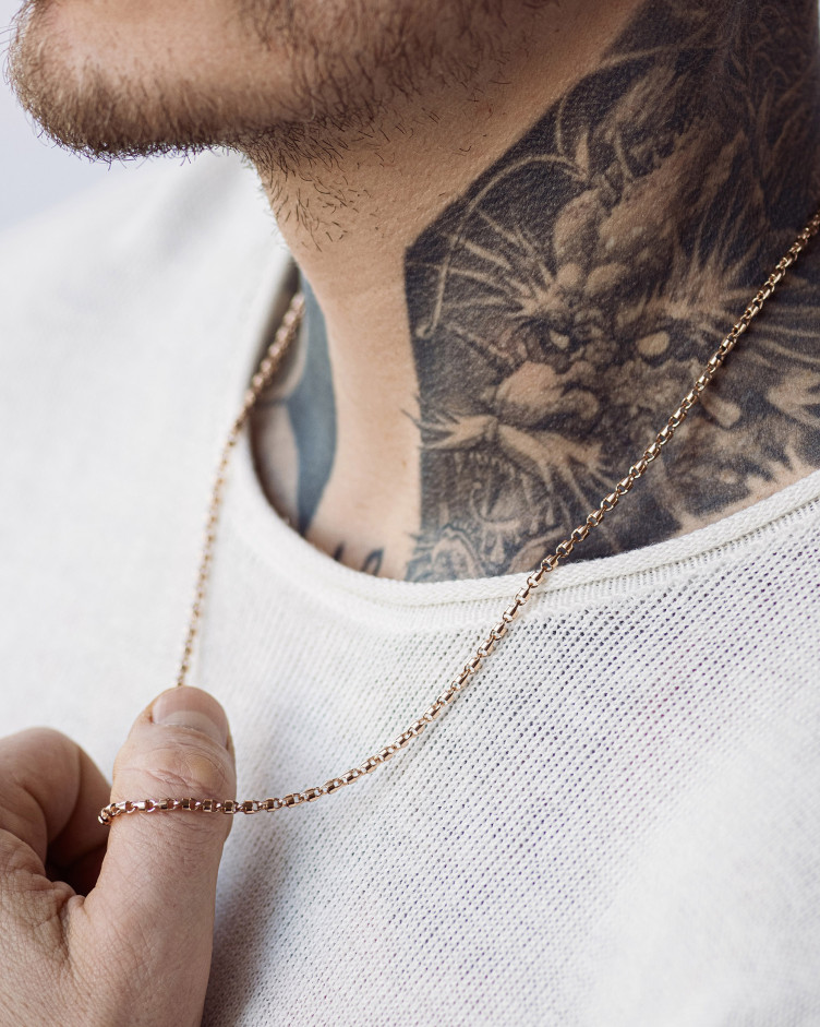 Łańcuszek EROS (złoto czerwone) 4