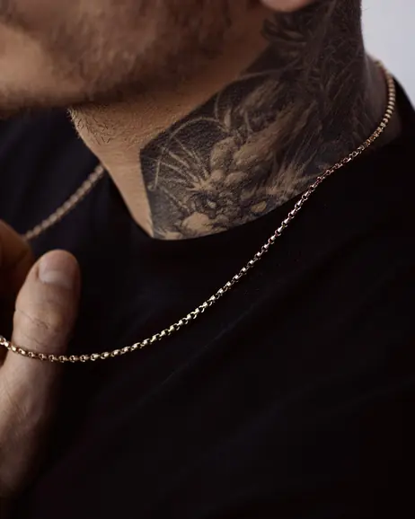 Łańcuszek EROS (złoto czerwone) 5