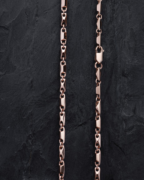 Łańcuszek HERMES (złoto czerwone)