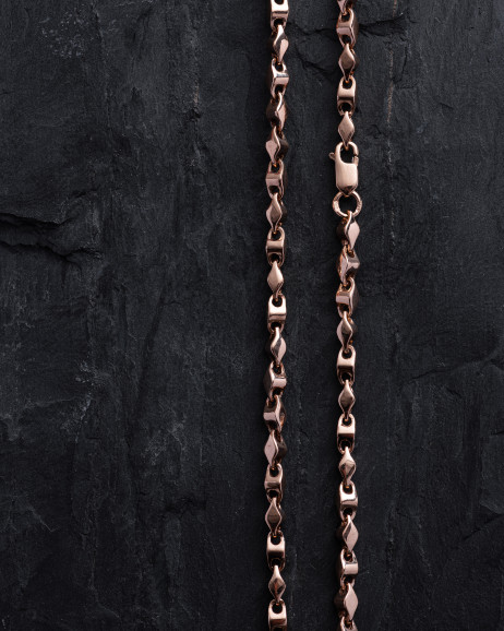 Łańcuszek ARES (złoto czerwone) 4