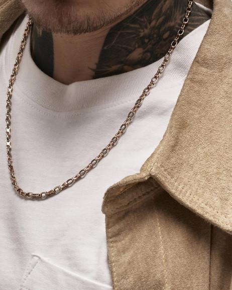 Łańcuszek APOLLO (czerwone i białe złoto) 2