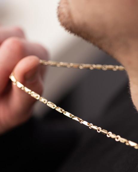 Łańcuszek HERMES (żółte złoto) 10