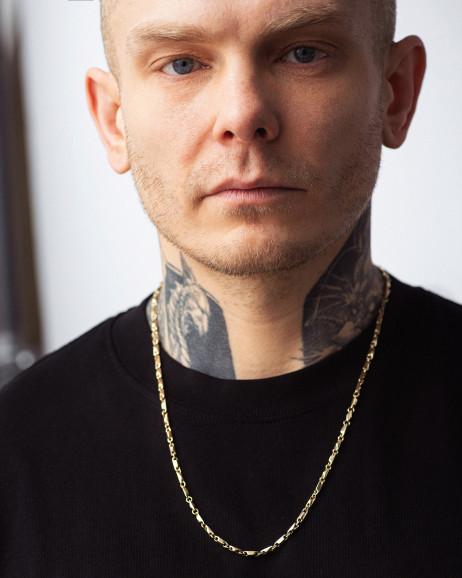 Łańcuszek HERMES (żółte złoto) 2