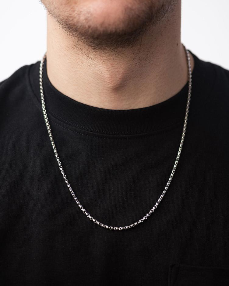Łańcuszek z białego złota EROS 2