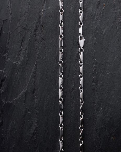 Łańcuszek HERMES (białe złoto)