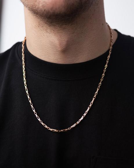 Łańcuszek TRITON (złoto czerwone) 7