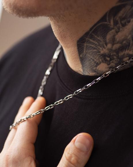 Łańcuszek KAIROS (białe złoto) 4