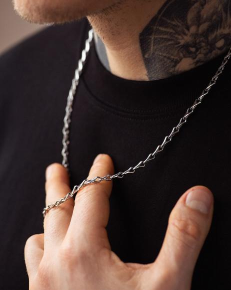 Łańcuszek KRATOS (białe złoto) 4