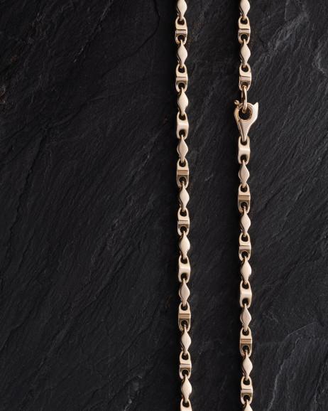 Łańcuszek ARES (żółte złoto)