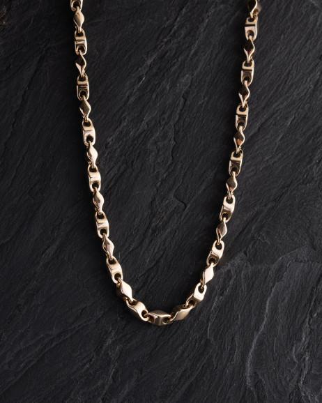 Łańcuszek ARES (żółte złoto) 3