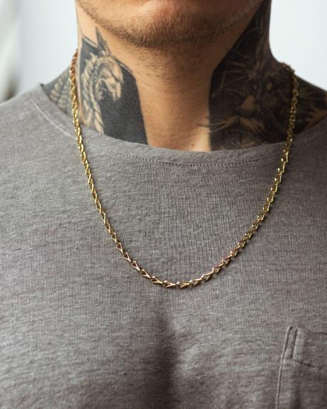 Łańcuszek KRATOS (żółte złoto) 2