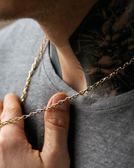 Łańcuszek KRATOS (żółte złoto) 4