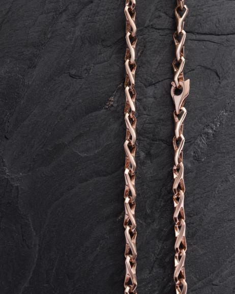 Łańcuszek KRATOS (złoto czerwone)