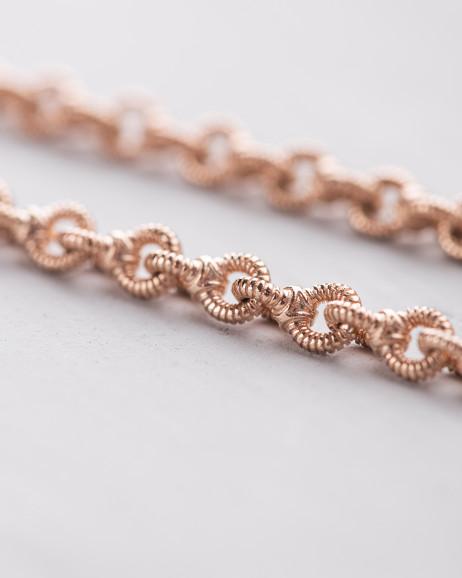 Łańcuszek GENIAL (złoto czerwone) 3