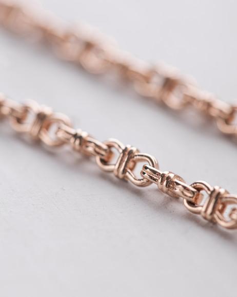 Łańcuszek TAU (złoto czerwone) 3