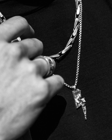 Srebrny łańcuszek QUADRA 11